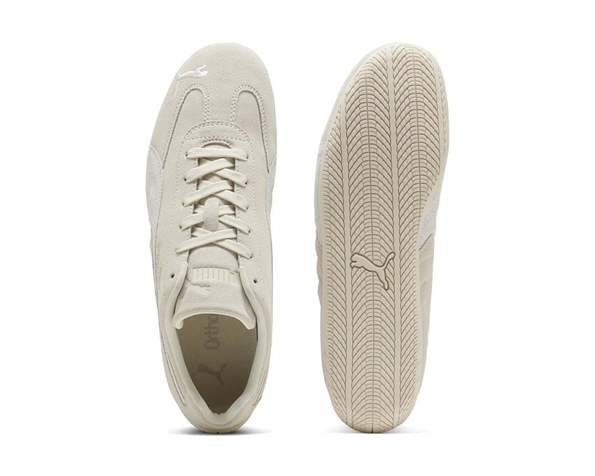 Scarpa sportiva bassa in pelle bianca per guida e tempo libero