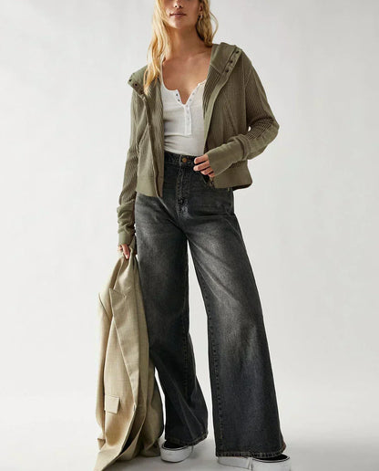 Hoodie Cropped Vindica