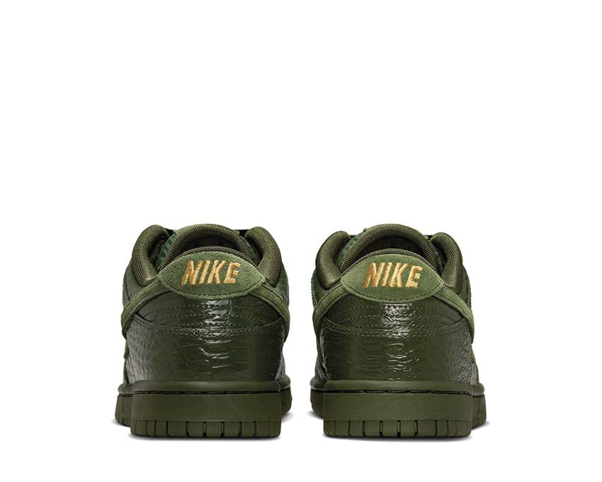 Scarpe basse in pelle effetto coccodrillo verde per donna