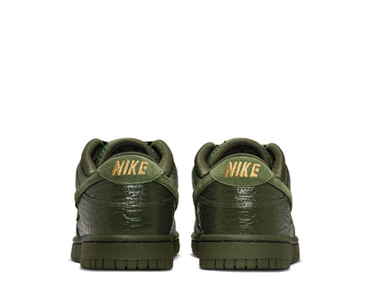 Scarpe basse in pelle effetto coccodrillo verde per donna
