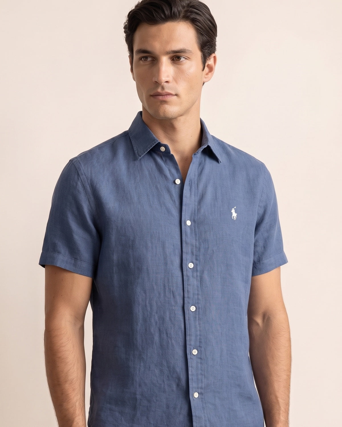 Colletto e linea frontale di Camicia Premium Classic Fit