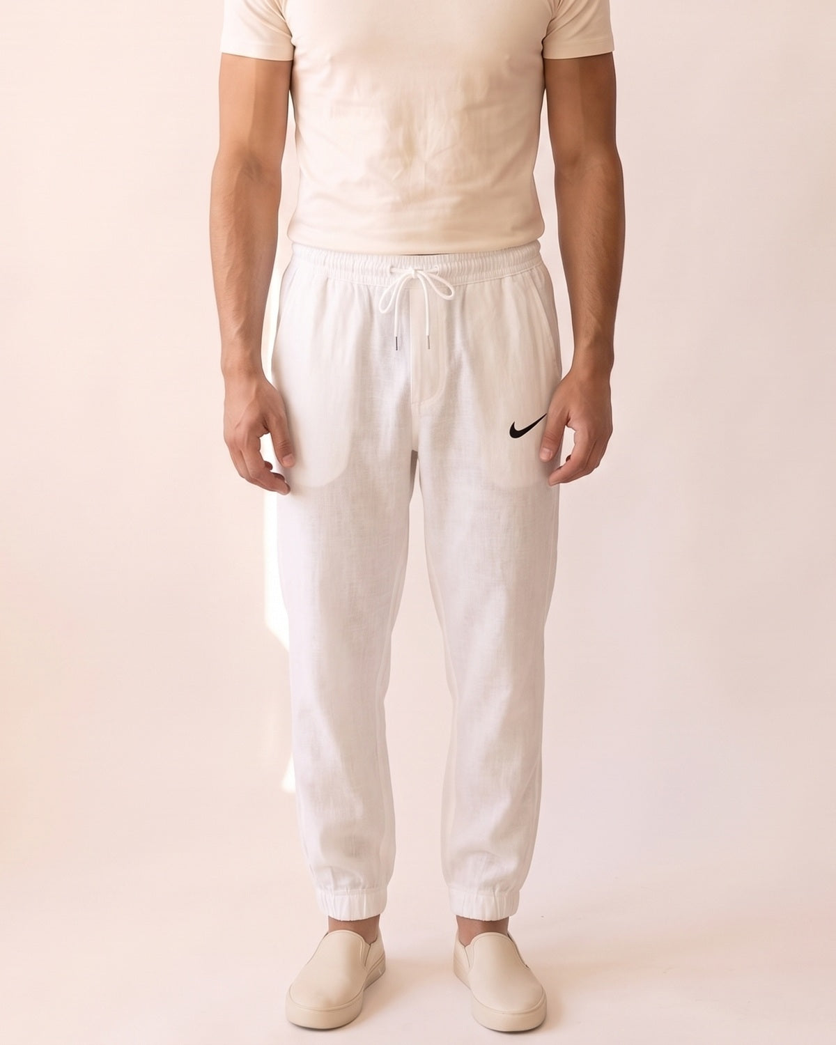 Linea e volume della gamba di Jogger Lino Comfort Everyday