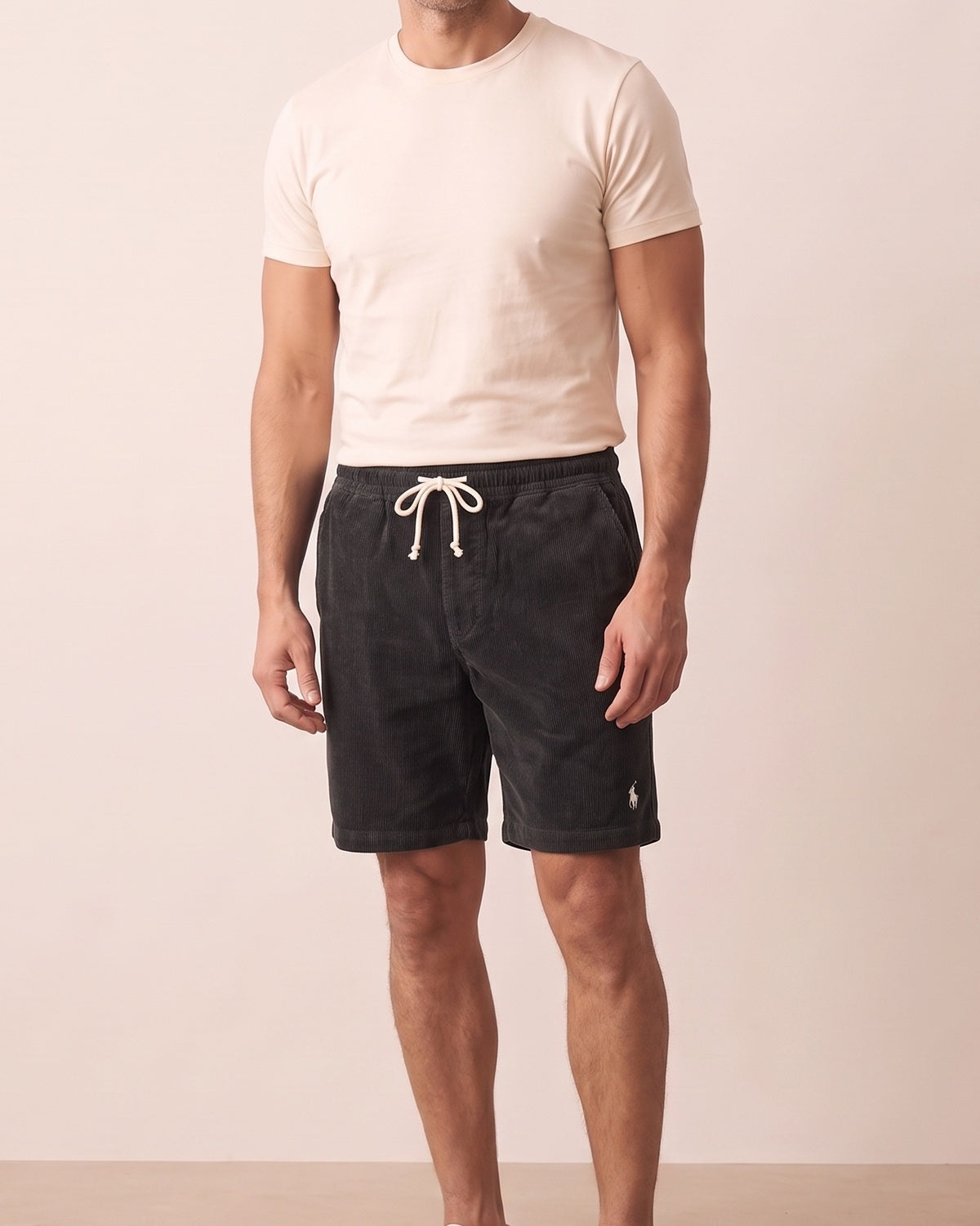 La costruzione della vita di Pantaloni Corti Casual Comfort da Uomo