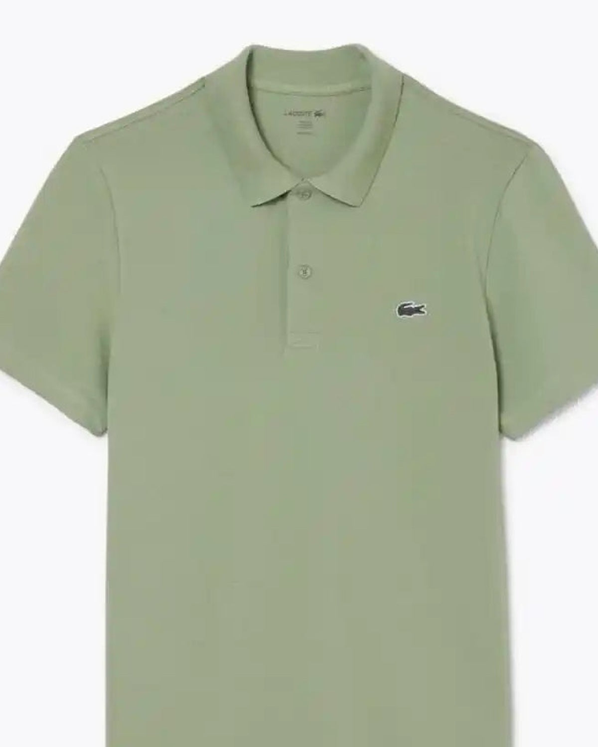 Colletto e abbottonatura di Polo Regular Fit in Misto Cotone