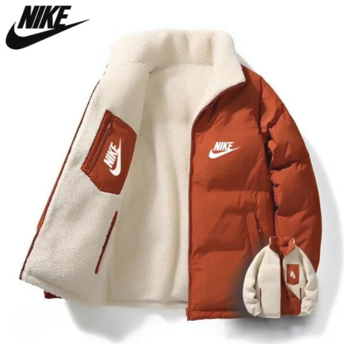 Giacca Puffer Reversibile con Interno in Sherpa – Comfort Invernale