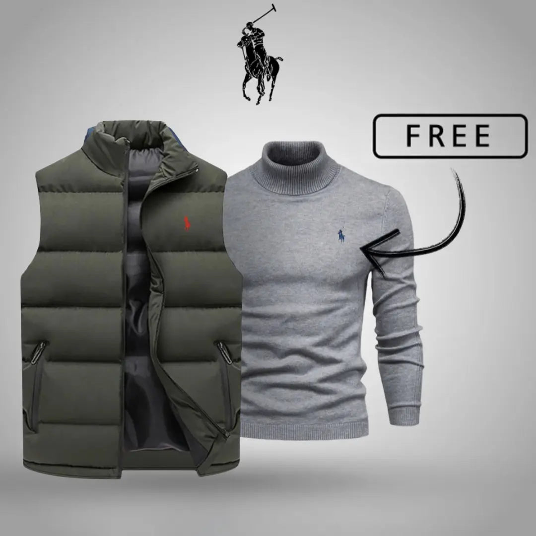 Stile & Comfort Premium – Ricevi il Tuo Gilet + Maglione GRATIS Oggi