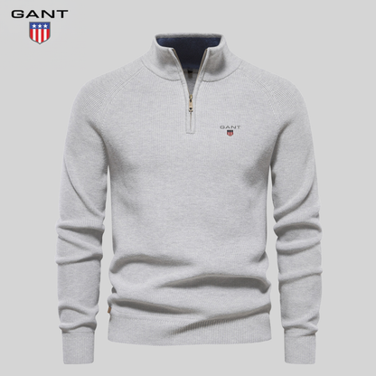 GANT™ Maglione Premium a Mezzo Zip