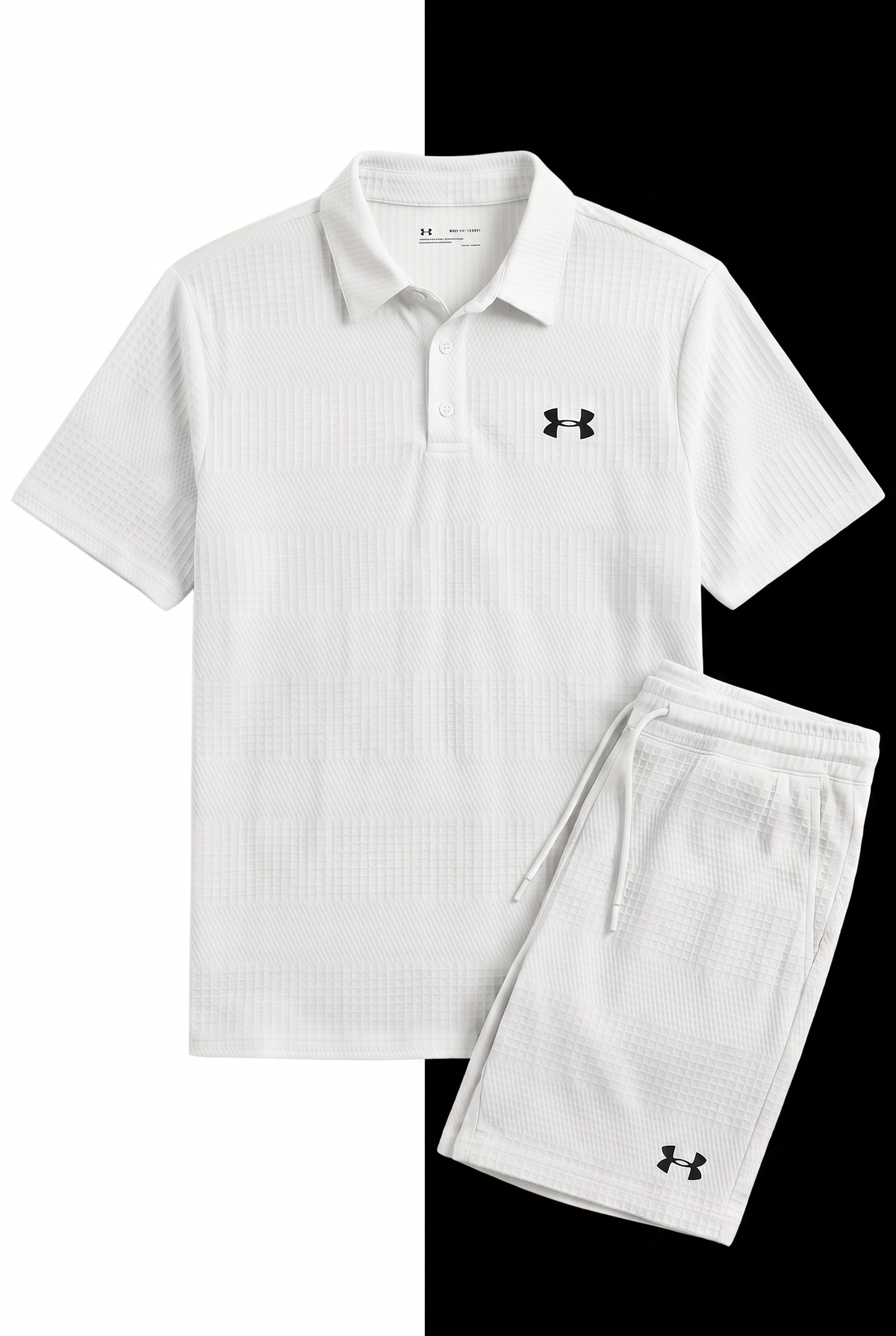 Completo Camicia con Colletto Casual Bianco