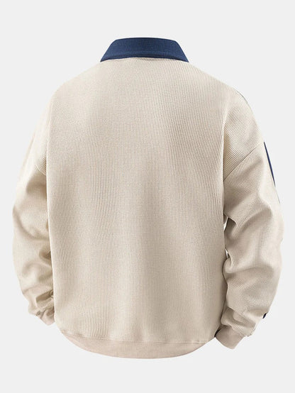 CK™ Maglione a contrasto con zip