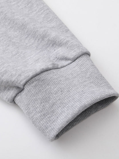 Felpa con Zip Relax Fit