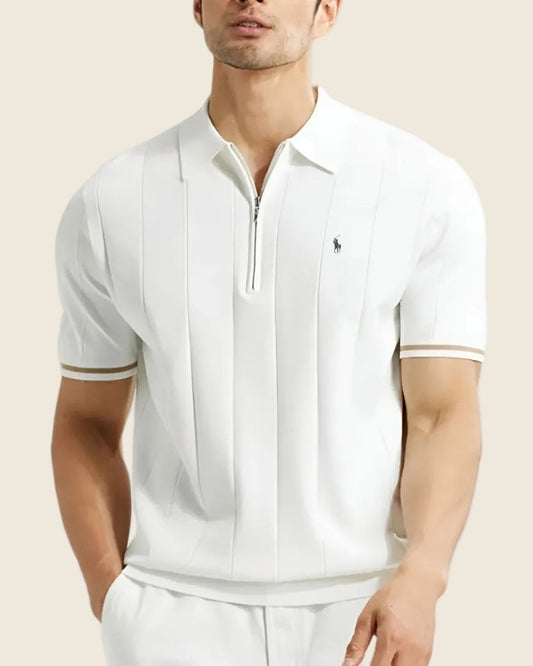 Polo Uomo Bianco - Vista frontale