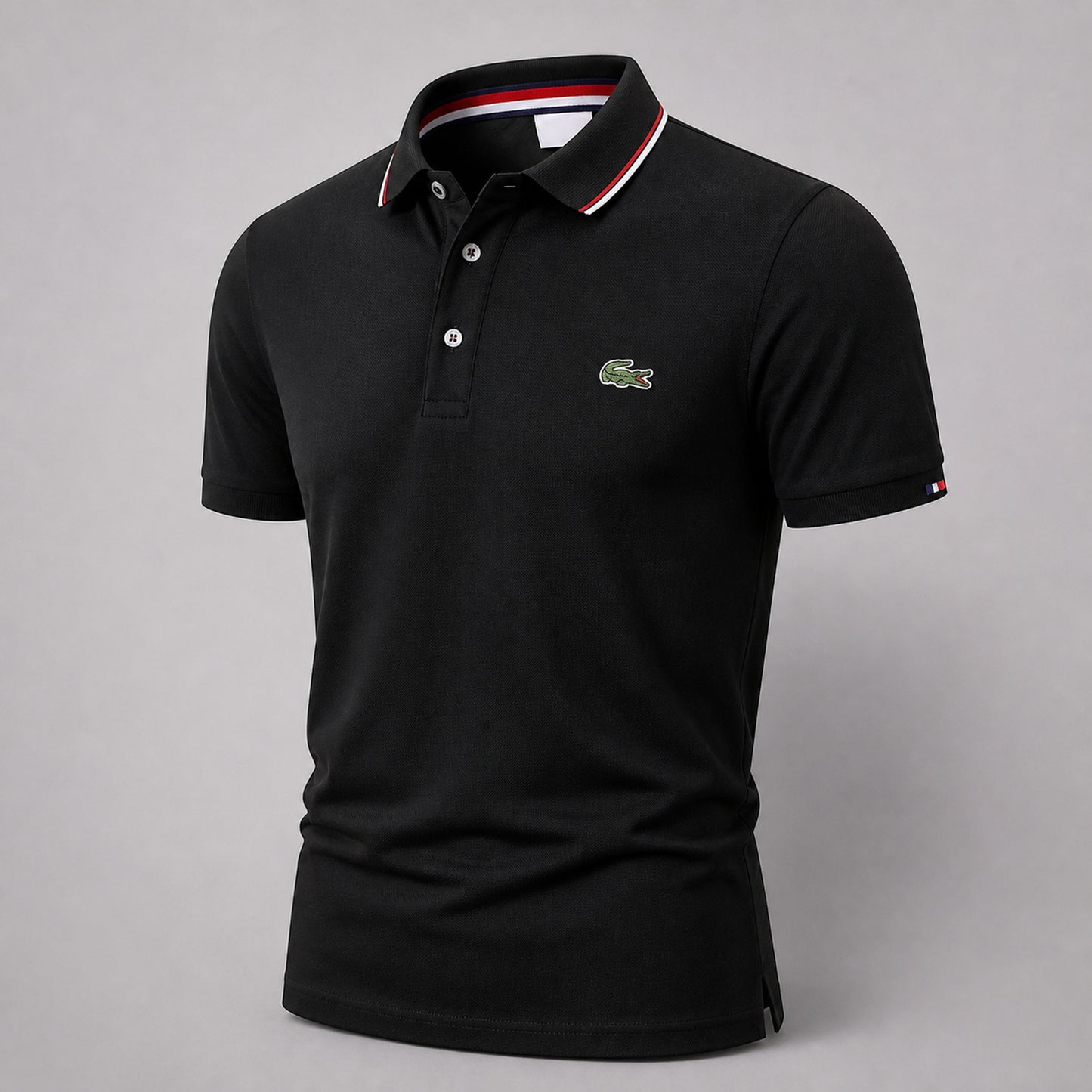 Polo Pique Collo Classico - Nero AI catalog 1600x1600