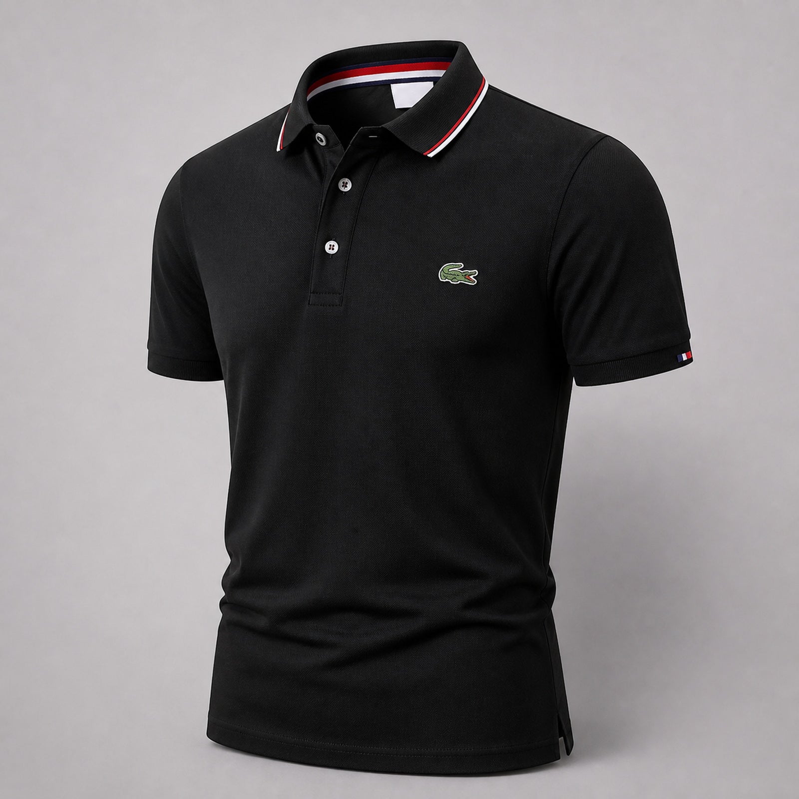 Polo Pique Collo Classico - Nero AI catalog 1600x1600