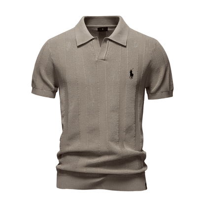 Polo in Maglia Premium - Beige