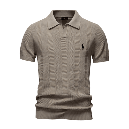 Polo in Maglia Premium - Beige