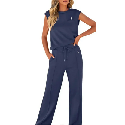 Completo donna a due pezzi - Blu navy