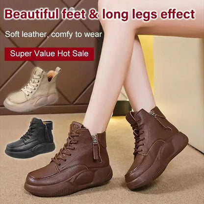 Stivali Caldi Vintage da Donna