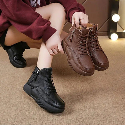 Stivali Caldi Vintage da Donna