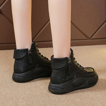 Stivali Caldi Vintage da Donna